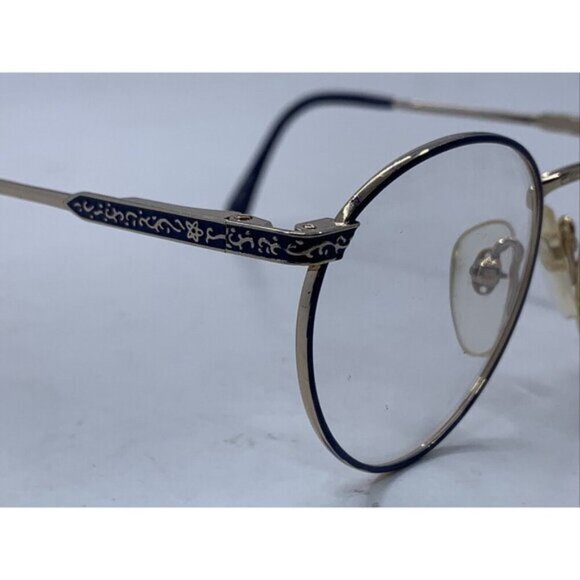 Laura Ashley for girls- Lily purple 45-20-125 Metal Full Rim Eyeglasses Frame - Picture 4 of 8